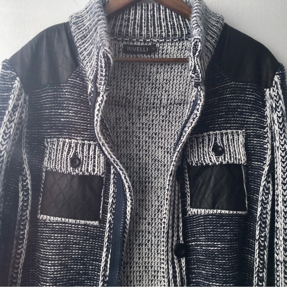 Men’s Cardigan knit sweater - Picture 3 of 9